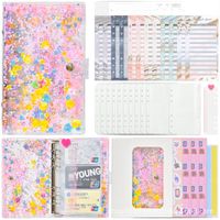 1 Piece 1 Set Solid Color Learning School Pvc Cartoon Style Vacation Notebook main image 1