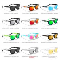 Casual Color Block Tac Square Full Frame Sports Sunglasses main image 4