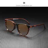 Casual Solid Color Tac Round Frame Full Frame Sports Sunglasses sku image 4