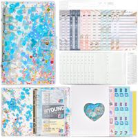 1 Piece 1 Set Solid Color Learning School Pvc Cartoon Style Vacation Notebook sku image 9