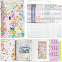 1 Piece 1 Set Solid Color Learning School Pvc Cartoon Style Vacation Notebook sku image 11