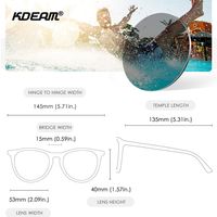Casual Solid Color Tac Round Frame Full Frame Sports Sunglasses main image 2