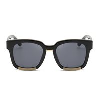 Casual Floral Ac Oval Frame Full Frame Men's Sunglasses main image 4