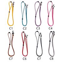 Simple Style Solid Color Microfiber Unisex Glasses Chain main image 5
