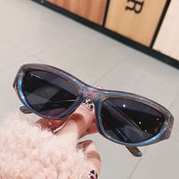 Casual Hip-hop Geometric Ac Cat Eye Full Frame Women's Sunglasses sku image 4