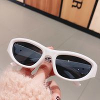 Casual Hip-hop Geometric Ac Cat Eye Full Frame Women's Sunglasses sku image 2