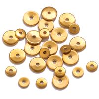 50 PCS/Package Stainless Steel Round Solid Color Beads main image 1