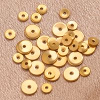 50 PCS/Package Stainless Steel Round Solid Color Beads main image 2