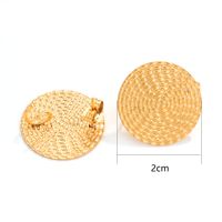 10 PCS/Package Metal Solid Color Ear Stud Accessories IG Style Simple Style sku image 24