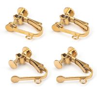 10 PCS/Package Stainless Steel U Shape Ear Clip-Accessories Simple Style main image 1