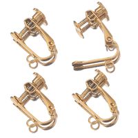 10 PCS/Package Stainless Steel U Shape Ear Clip-Accessories Simple Style main image 5