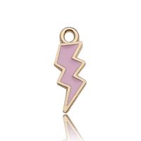 1 Piece Ig Style Cartoon Style Lightning Alloy Enamel Plating Pendant Jewelry Accessories sku image 1