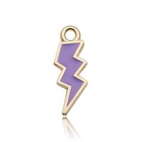 1 Piece Ig Style Cartoon Style Lightning Alloy Enamel Plating Pendant Jewelry Accessories sku image 9