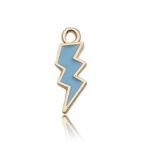 1 Piece Ig Style Cartoon Style Lightning Alloy Enamel Plating Pendant Jewelry Accessories sku image 2