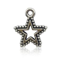 1 Piece Simple Style Sun Star Moon Alloy Plating Pendant Jewelry Accessories sku image 4
