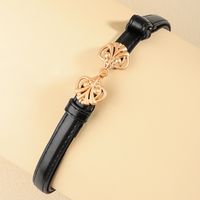 Vacation Modern Style Classic Style Flower Pu Leather Women's Leather Belts main image 7