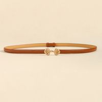 Vacation Modern Style Classic Style Flower Pu Leather Women's Leather Belts main image 10