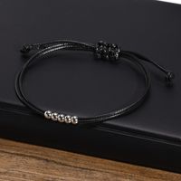 Simple Style Feather Stainless Steel Men's Anklet sku image 1