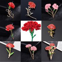 Elegant Flower Alloy Enamel Women's Brooches main image 1