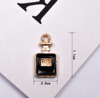 10 Pcs/package Simple Style Perfume Bottle Alloy Enamel Jewelry Accessories sku image 3