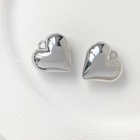 10 Pcs/package Simple Style Heart Shape Resin Plating Jewelry Accessories sku image 17