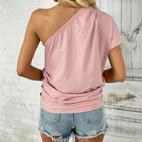 Women's T-shirt Short Sleeve T-shirts Casual Basic Solid Color main image 4