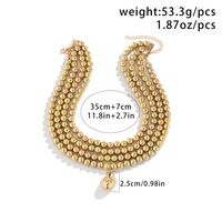 Elegant Geometric Artificial Pearl Women's Layered Necklaces main image 6