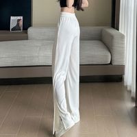 Women's Casual Daily Simple Style Classic Style Solid Color Full Length Straight Pants main image 6