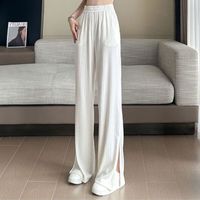 Women's Casual Daily Simple Style Classic Style Solid Color Full Length Straight Pants main image 5
