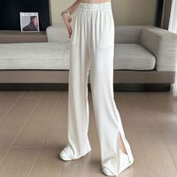 Women's Casual Daily Simple Style Classic Style Solid Color Full Length Straight Pants main image 1