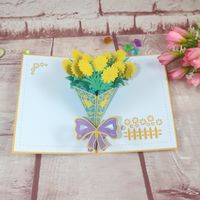 Mother's Day Simple Style Flower Paper Festival Card main image 1