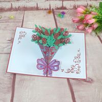 Mother's Day Simple Style Flower Paper Festival Card main image 4