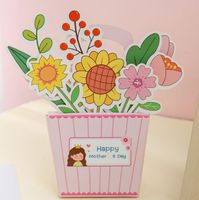 Mother's Day Pastoral Flower Paper Casual Daily Party Card main image 3