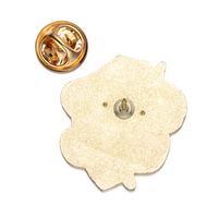 Cute Cartoon Letter Alloy Plating Unisex Brooches main image 3