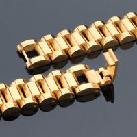 Strassenmode Geometrisch Titan Stahl Unisex Armbänder main image 5