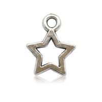 1 Piece Simple Style Sun Star Moon Alloy Plating Pendant Jewelry Accessories sku image 2