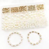 1 Set Elegant Simple Style Round Star Heart Shape Ccb Imitation Pearl Beads Jewelry Accessories main image 4