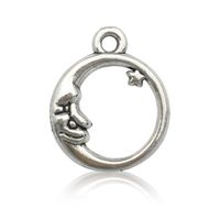 1 Piece Simple Style Sun Star Moon Alloy Plating Pendant Jewelry Accessories sku image 15