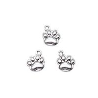 1 Piece Cute Paw Print Alloy Pendant Jewelry Accessories main image 2