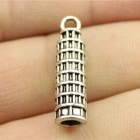 1 Piece Retro Solid Color Alloy Plating Pendant Jewelry Accessories main image 5