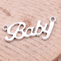 1 Piece Alloy Letter Connector Simple Style main image 1