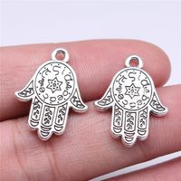 1 Piece Simple Style Palm Alloy Plating Pendant Jewelry Accessories main image 4