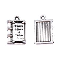 1 Piece Retro Book Letter Alloy Plating Pendant Jewelry Accessories main image 4