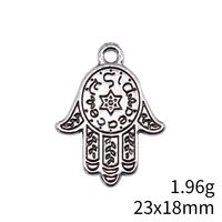 1 Piece Simple Style Palm Alloy Plating Pendant Jewelry Accessories main image 2