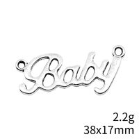 1 Piece Alloy Letter Connector Simple Style main image 2