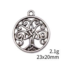 1 Piece Retro Simple Style Tree Alloy Plating Pendant Jewelry Accessories main image 2