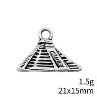 1 Piece Simple Style Solid Color Alloy Plating Pendant Jewelry Accessories main image 2
