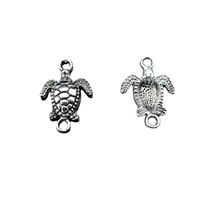 100 Pcs/package Cute Tortoise Zinc Alloy Plating Pendant Jewelry Accessories main image 5