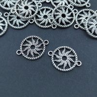 100 Pcs/package Simple Style Sun Alloy Plating Connector Jewelry Accessories main image 6