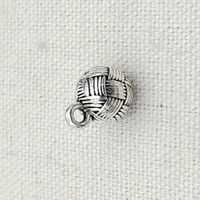 100 Pcs/package Simple Style Ball Metal Plating Pendant Jewelry Accessories main image 6